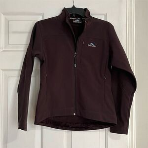 Denali Women's Brown Fleece Lined Zip Up Jacket Size S Casual